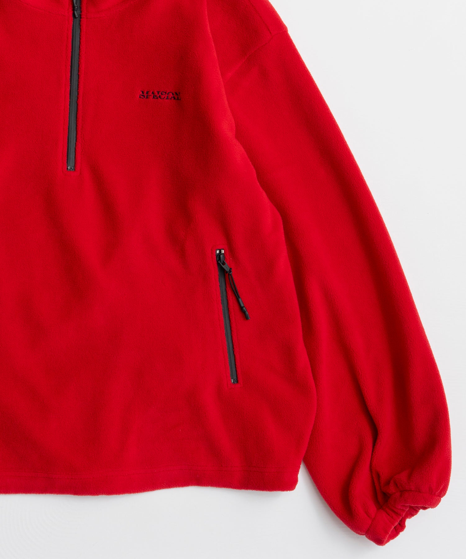 【26AUTUMN PRE-ORDER】Half-Zip Fleece Top
