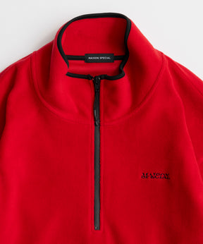 【26AUTUMN PRE-ORDER】Half-Zip Fleece Top