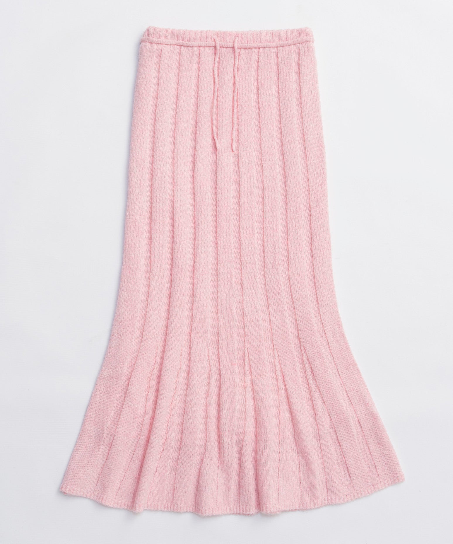 [25周期预订]随机肋骨编织喇叭裙