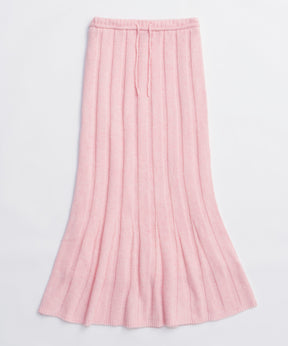 [25周期预订]随机肋骨编织喇叭裙