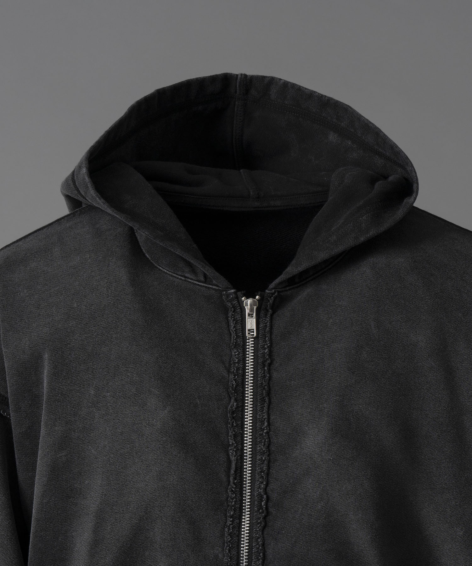 【24AW PRE-ORDER】Sandblasting Sweat Prime-Over Zip Hoodie