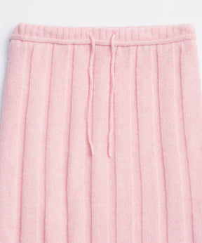 [25周期预订]随机肋骨编织喇叭裙