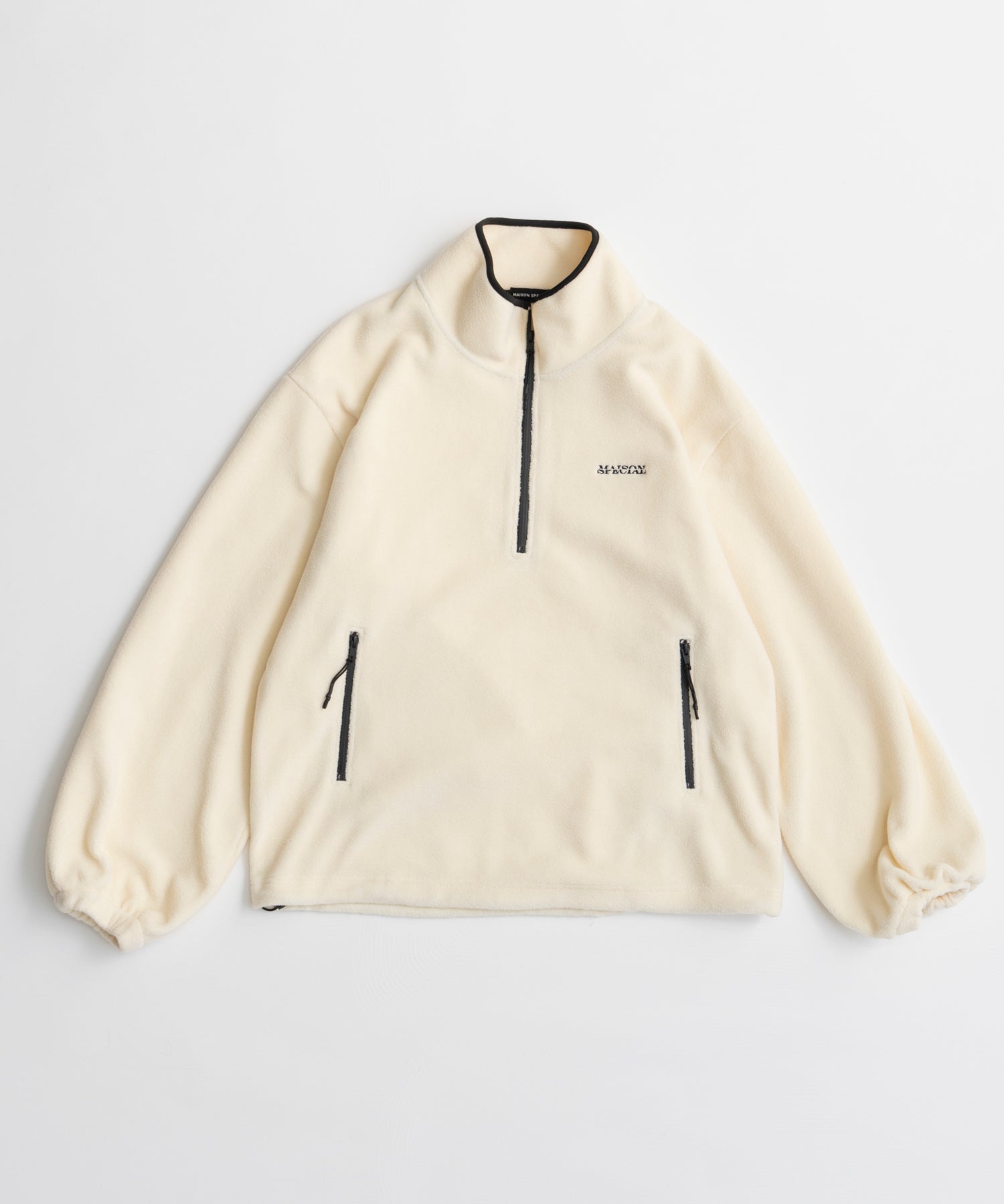 【26AUTUMN PRE-ORDER】Half-Zip Fleece Top