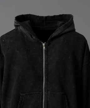 [24AW Pre-Order] SANDBLASTING SWEAT PRIME-OVER ZIP HOODIE (Copy)