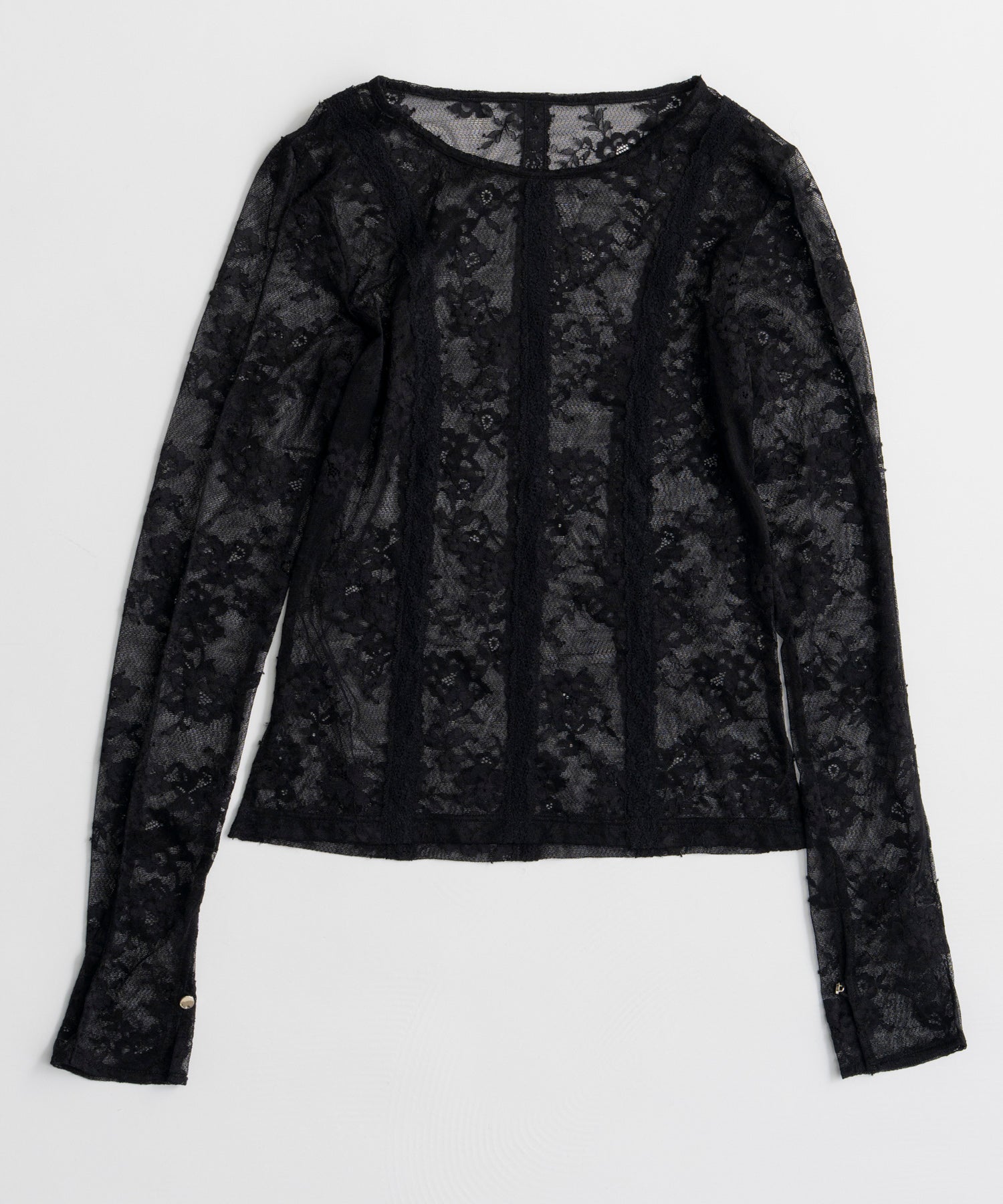 【26AUTUMN PRE-ORDER】Sleeve Slit Lace Top