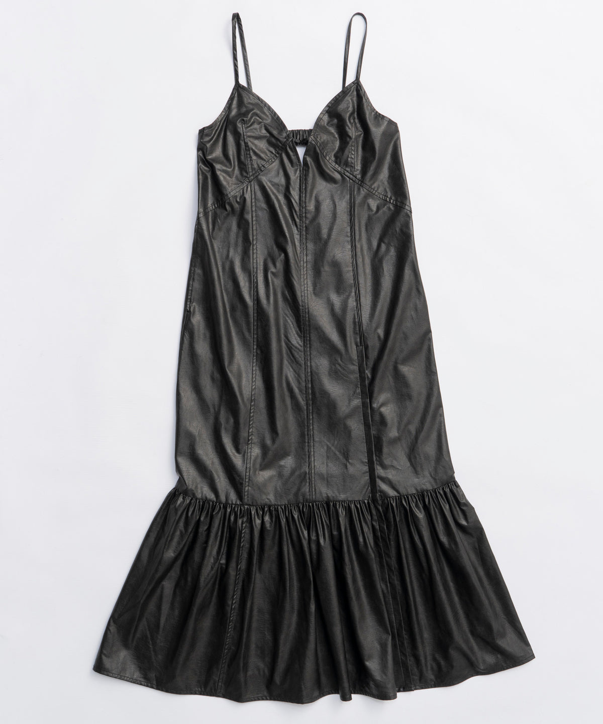 Vegan Leather Dress