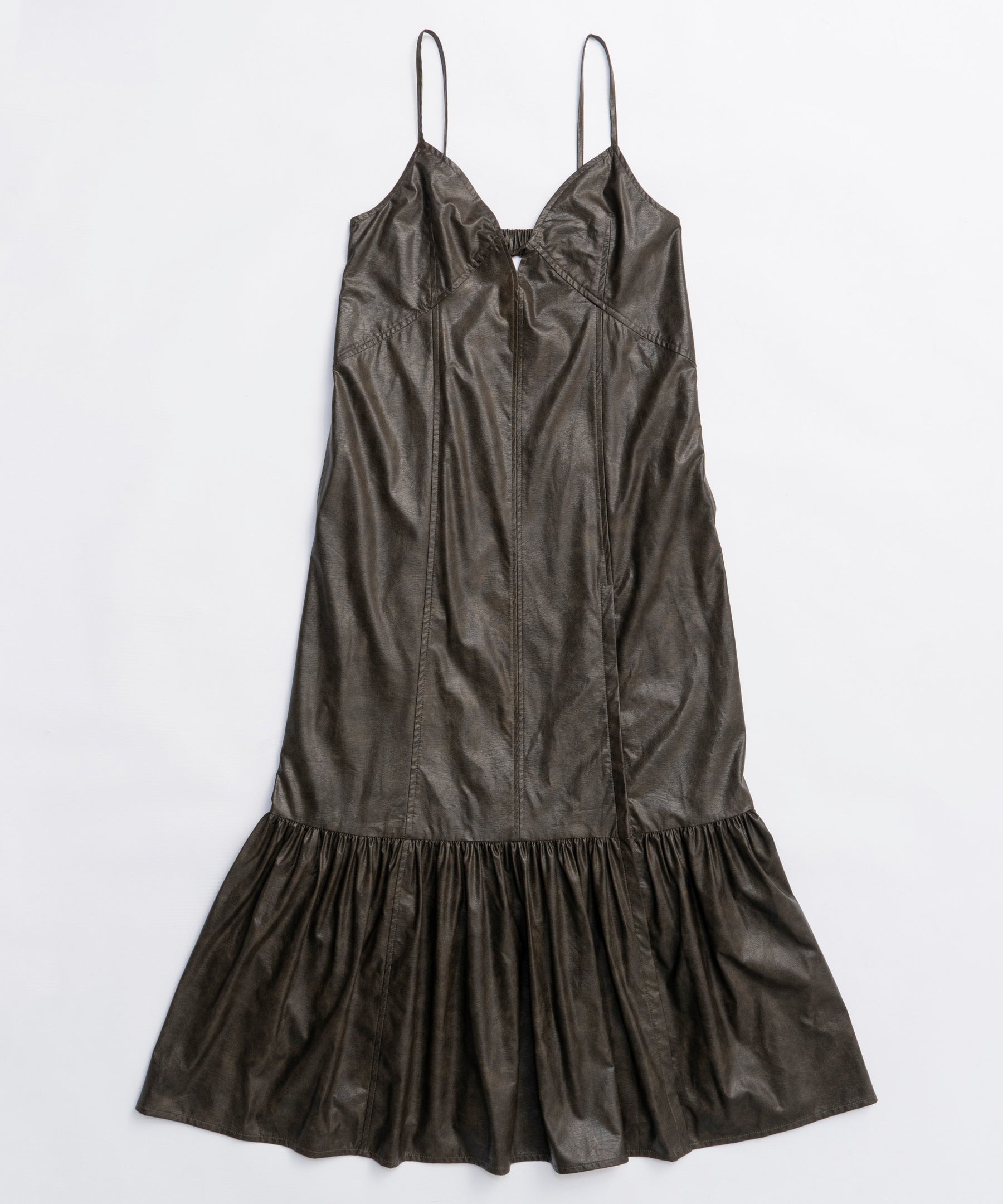 [25WINTER PRE-ORDER] Vegan Leather Dress