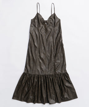 [25WINTER PRE-ORDER] Vegan Leather Dress