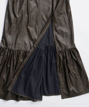 [25WINTER PRE-ORDER] Vegan Leather Dress