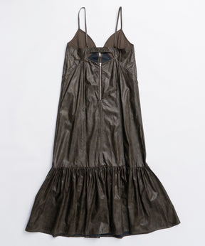 [25WINTER PRE-ORDER] Vegan Leather Dress