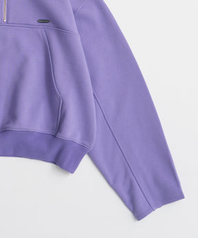【26AUTUMN PRE-ORDER】Short Half-Zip Sweatshirt