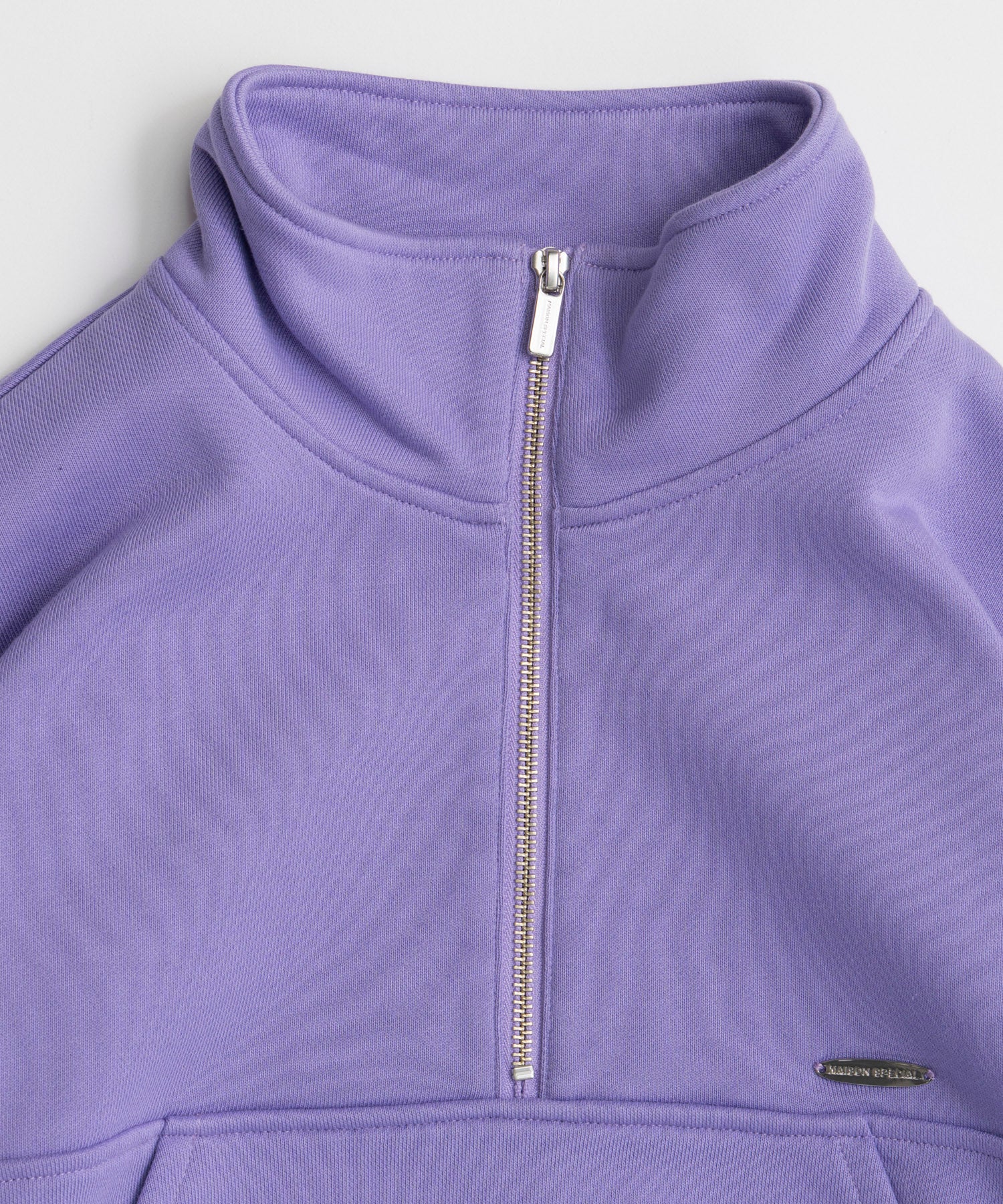 【26AUTUMN PRE-ORDER】Short Half-Zip Sweatshirt