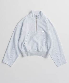 【26AUTUMN PRE-ORDER】Short Half-Zip Sweatshirt