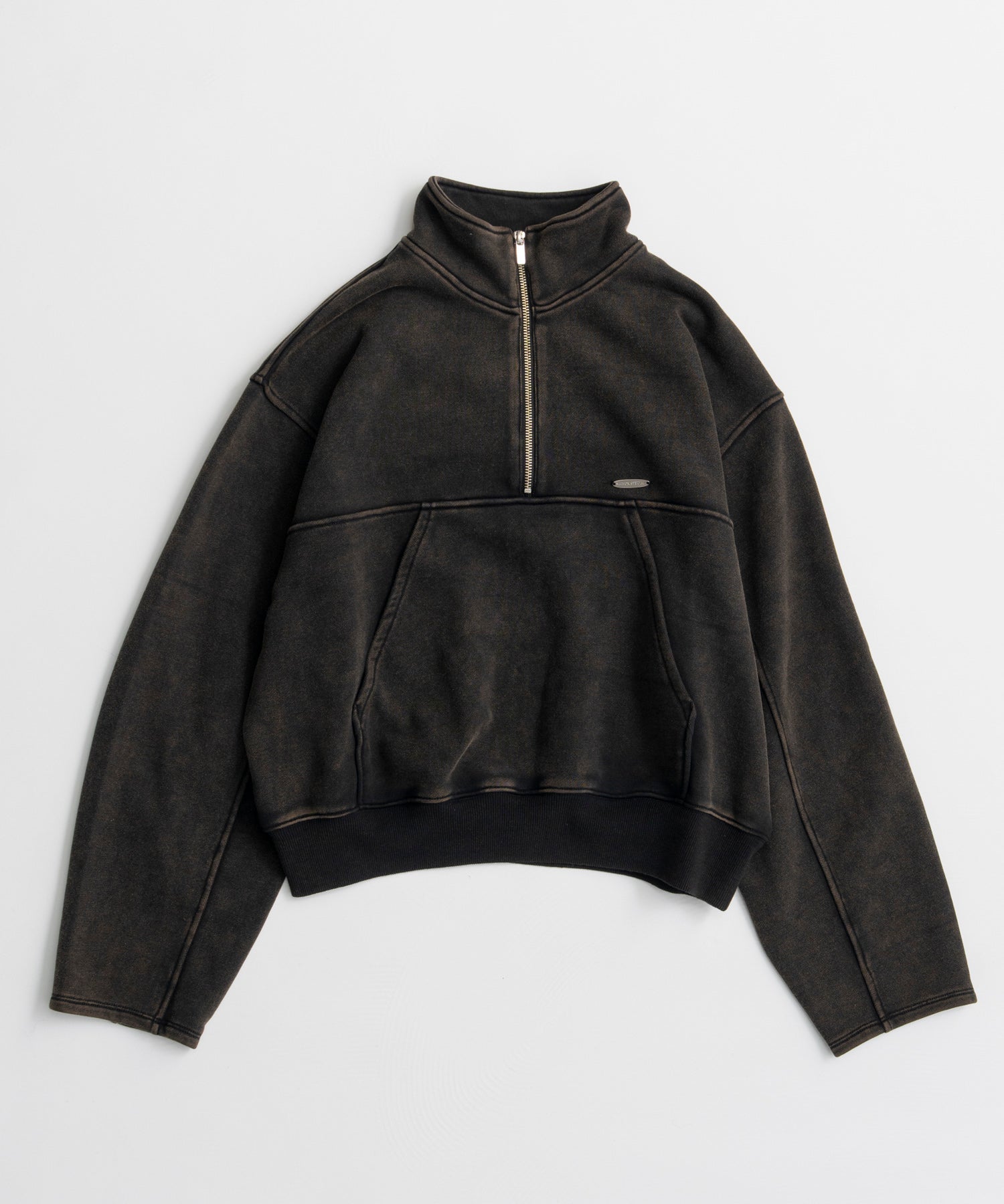 【26AUTUMN PRE-ORDER】Short Half-Zip Sweatshirt