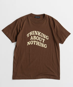 【26AUTUMN PRE-ORDER】THINKING ABOUT NOTHING Logo T-Shirt