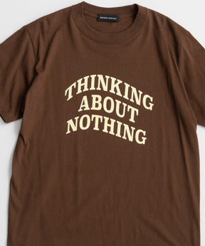 【26AUTUMN PRE-ORDER】THINKING ABOUT NOTHING Logo T-Shirt