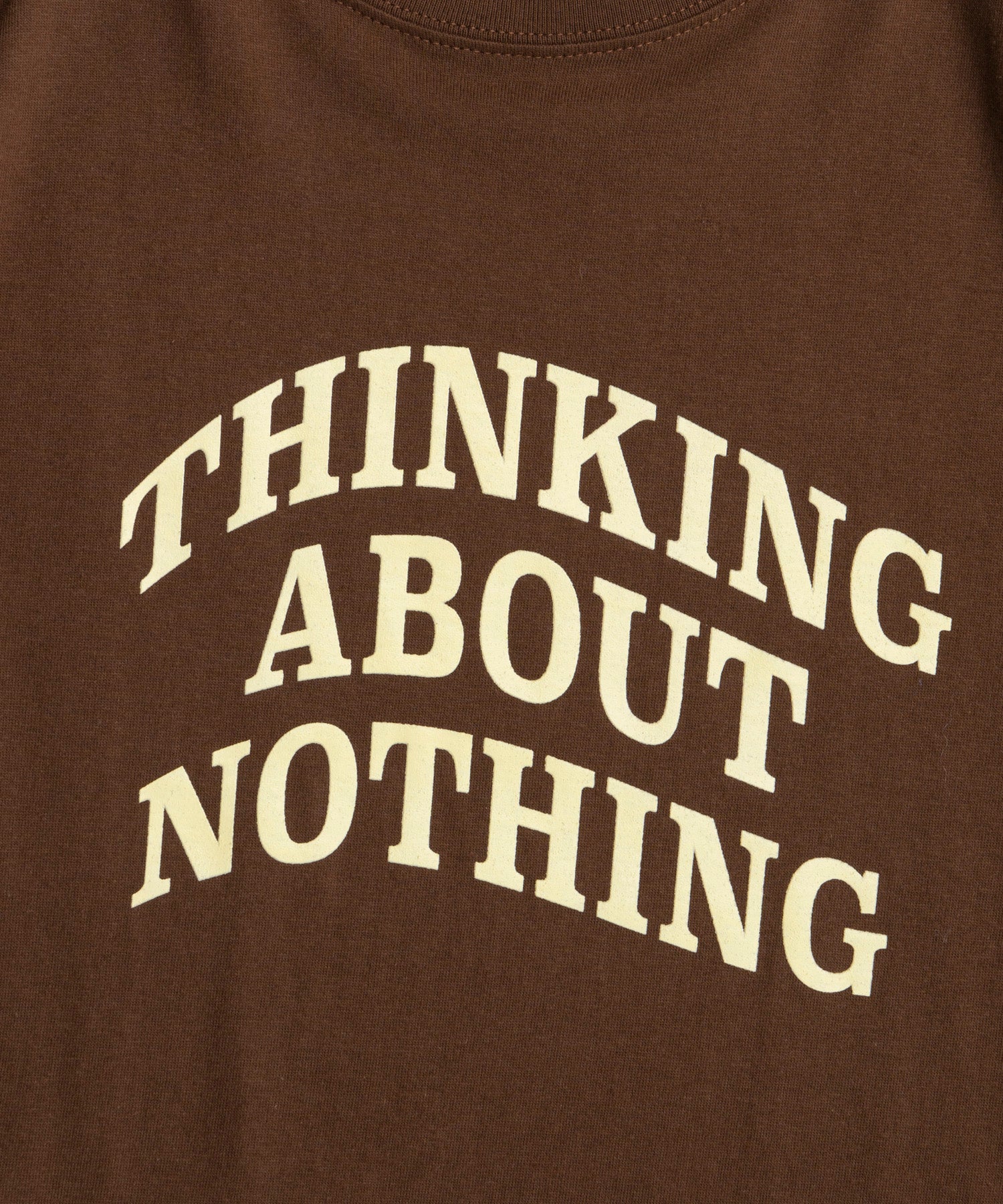 【26AUTUMN PRE-ORDER】THINKING ABOUT NOTHING Logo T-Shirt