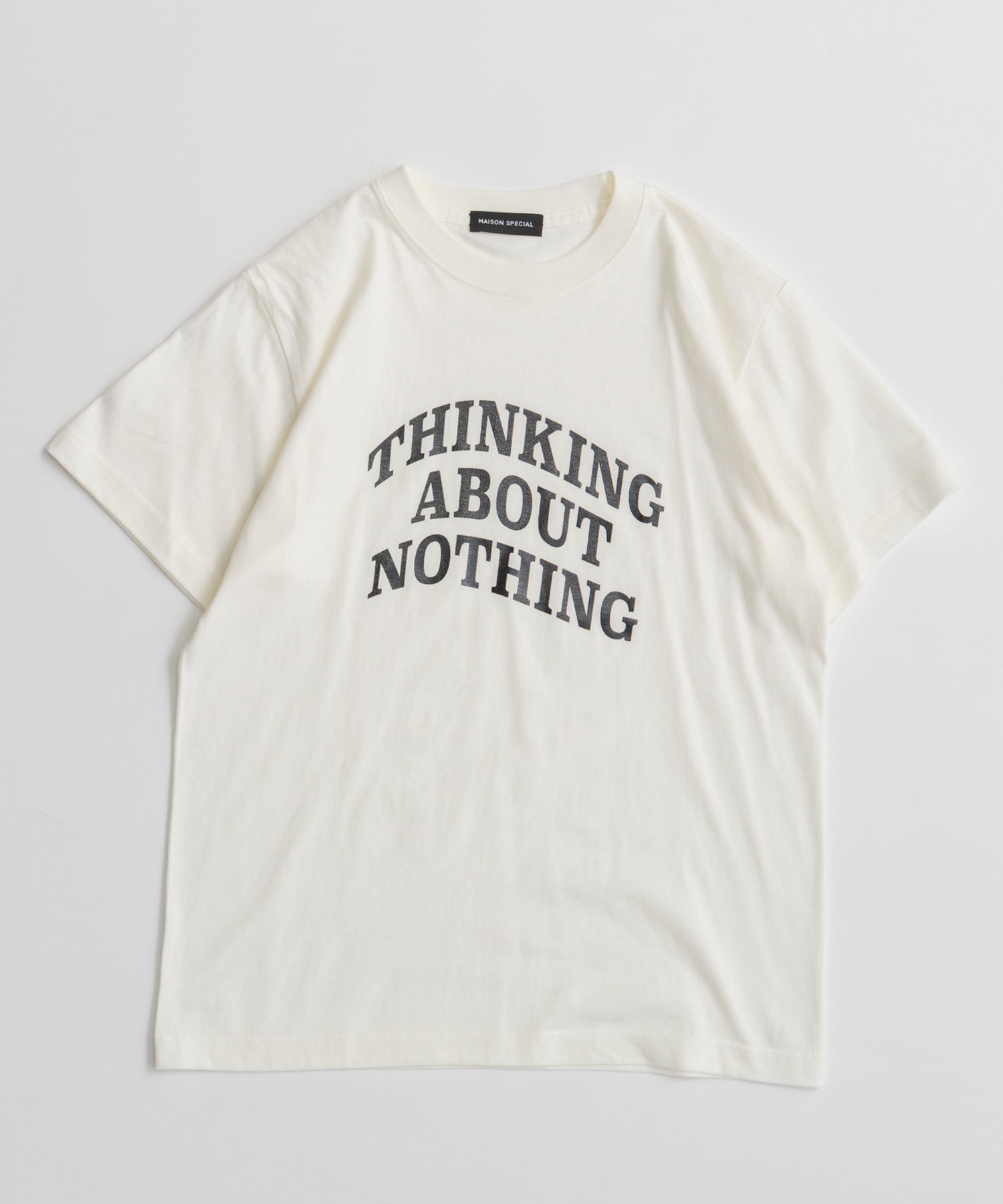 【26AUTUMN PRE-ORDER】THINKING ABOUT NOTHING Logo T-Shirt