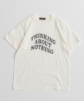 【26AUTUMN PRE-ORDER】THINKING ABOUT NOTHING Logo T-Shirt