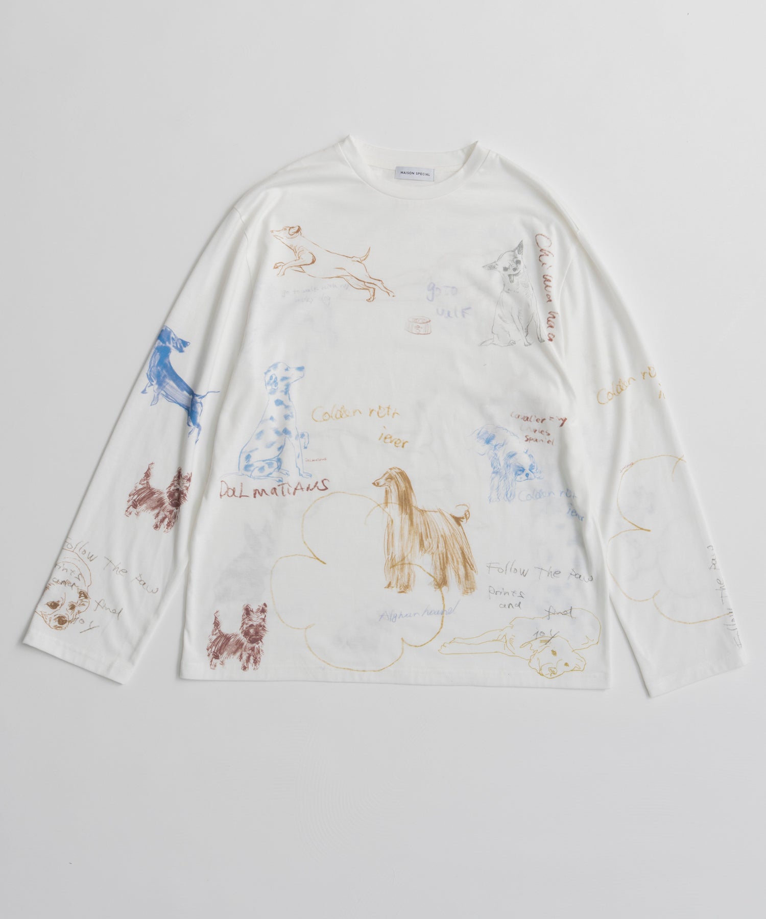 【26AUTUMN PRE-ORDER】Dog Party Long Sleeve T-Shirt
