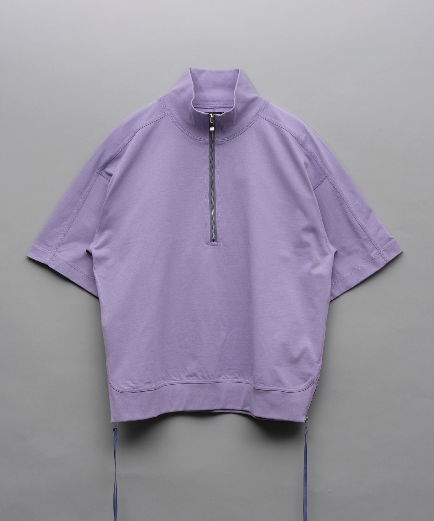 Heavy-Weight Cotton Prime-Over Half Zip T-Shirts