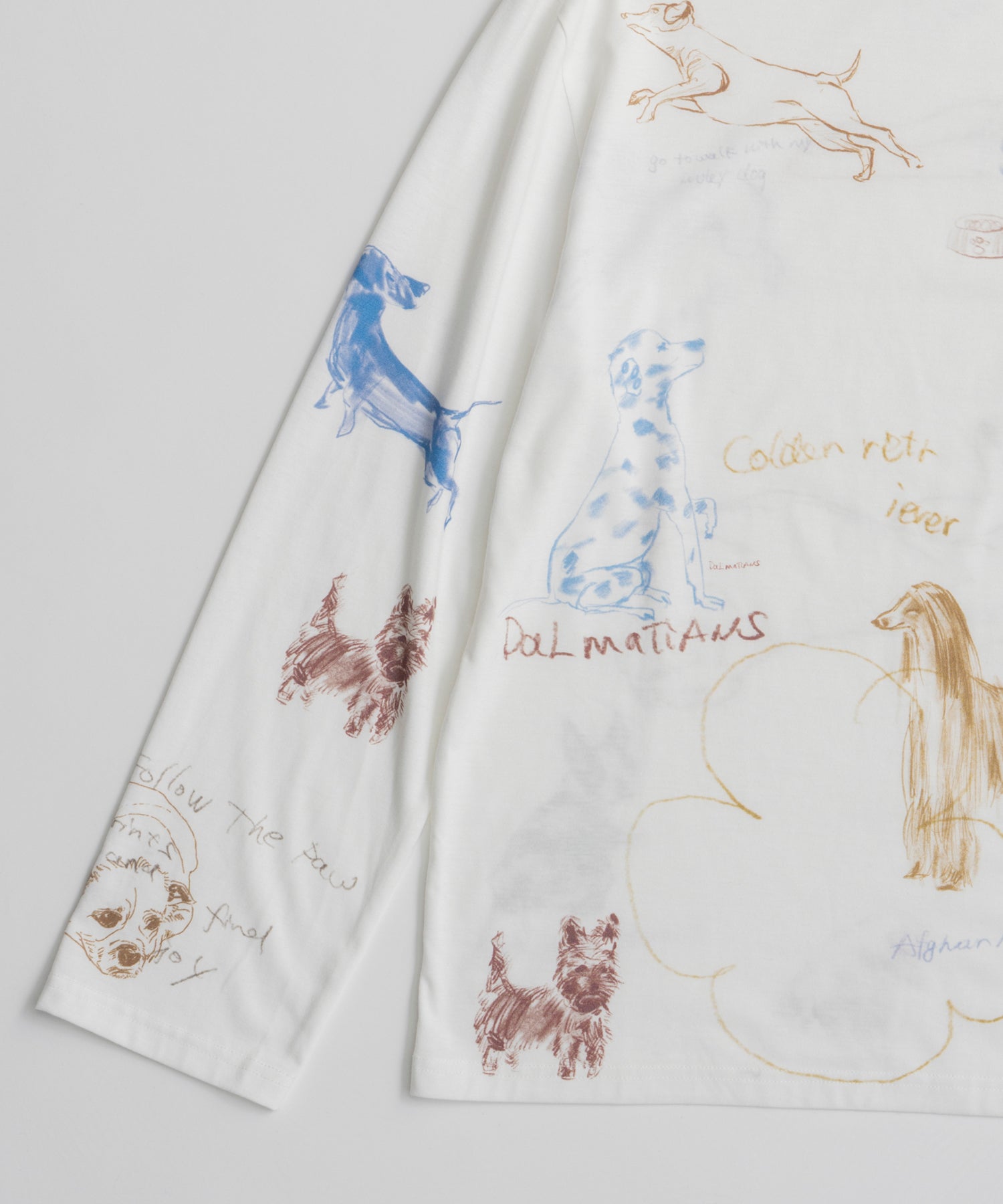 【26AUTUMN PRE-ORDER】Dog Party Long Sleeve T-Shirt
