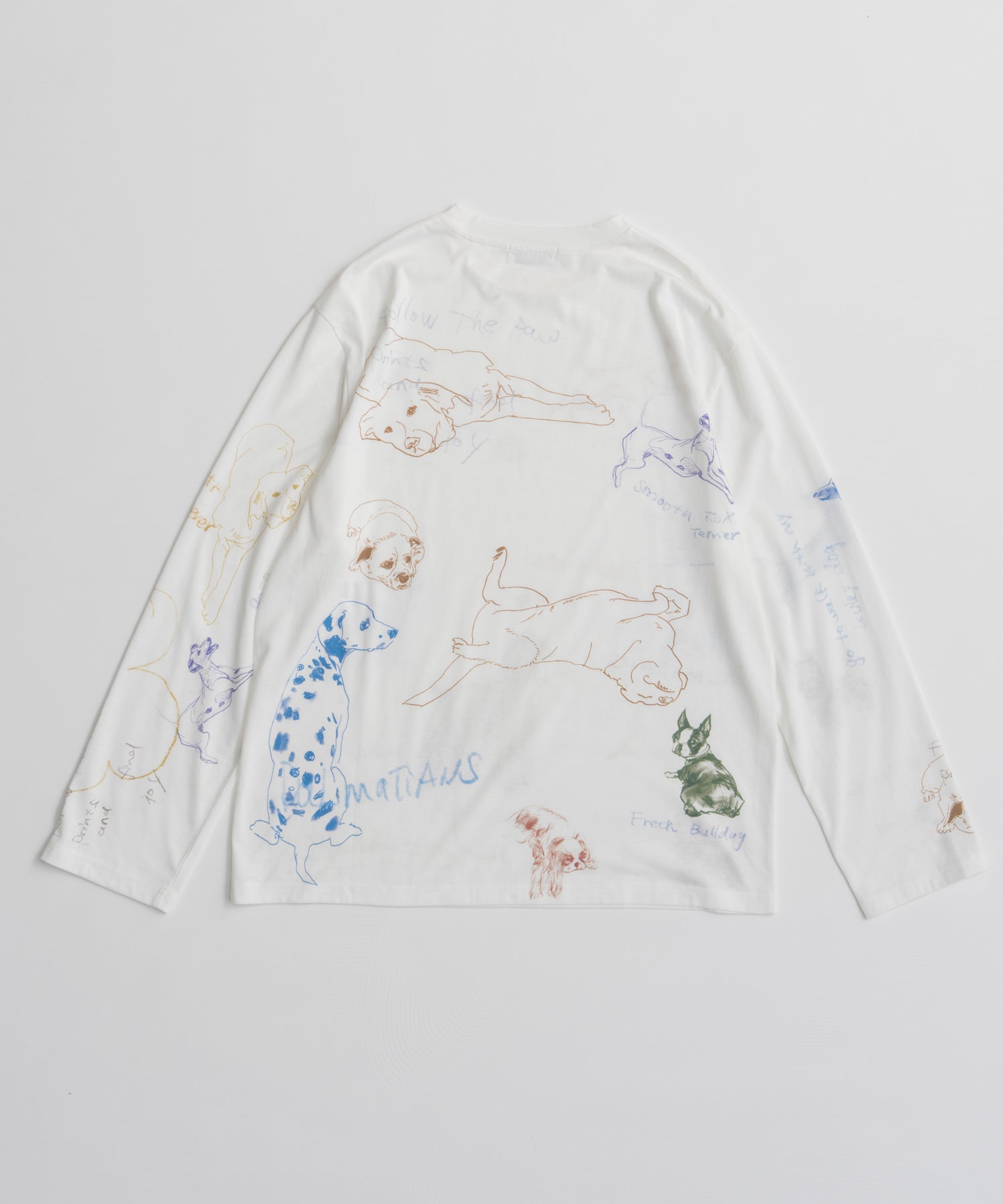 【26AUTUMN PRE-ORDER】Dog Party Long Sleeve T-Shirt