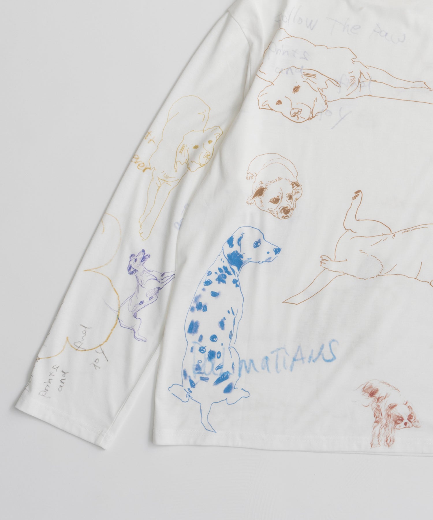 【26AUTUMN PRE-ORDER】Dog Party Long Sleeve T-Shirt