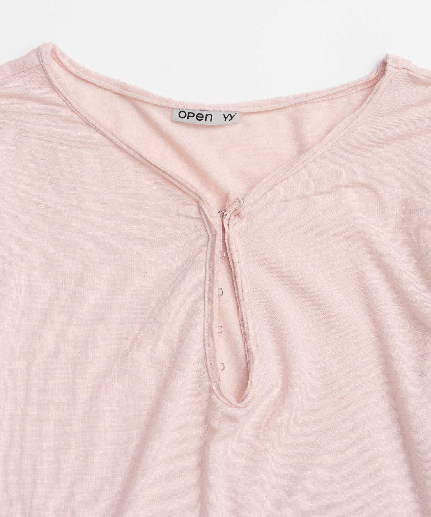 【OPEN YY】HOOK HENLEY LONG SLEEVE