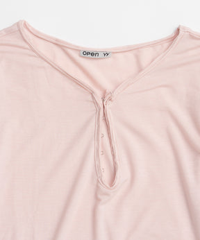 【OPEN YY】HOOK HENLEY LONG SLEEVE