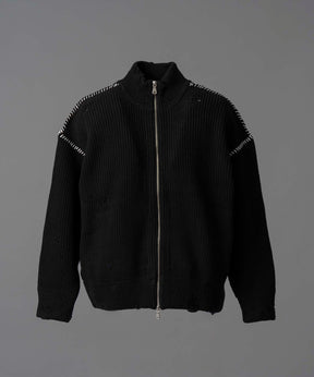 [24AW Pre-Order] Prime-Over Damaged Drivers Knit