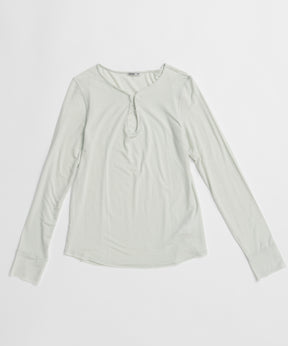 【OPEN YY】HOOK HENLEY LONG SLEEVE