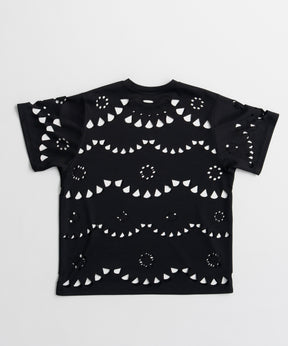 【26AUTUMN PRE-ORDER】Laser-Cut Motif Logo T-Shirt