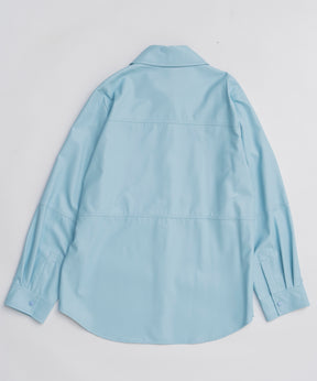 【25WINTER PRE-ORDER】Vegan Leather Tie Shirt