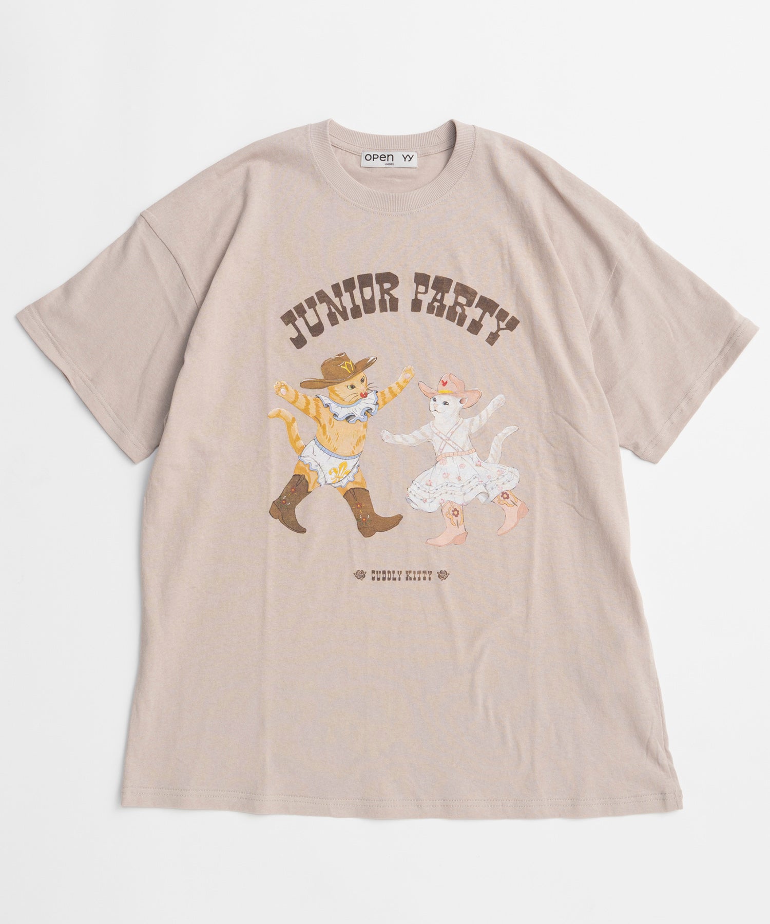 【OPEN YY】PET CLUB KITTY PARTY TEE