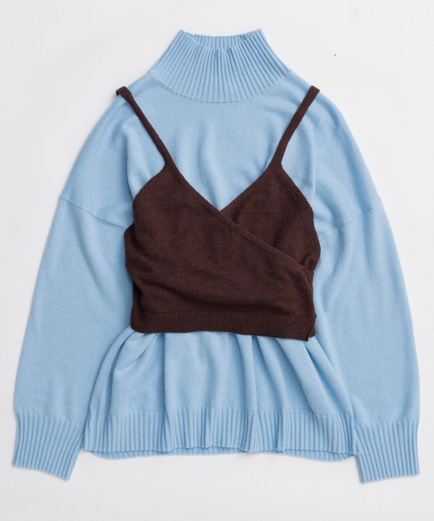 [25周期预订]紧身编织套件毛衣套装