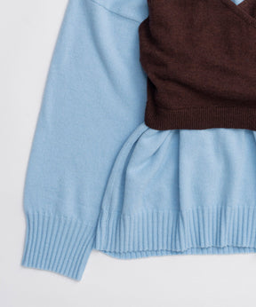 [25周期预订]紧身编织套件毛衣套装