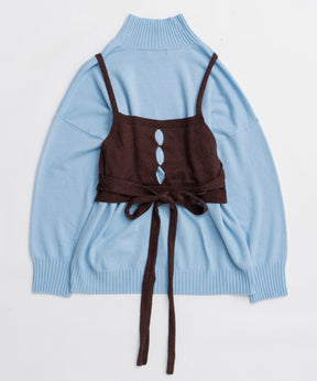 [25周期预订]紧身编织套件毛衣套装