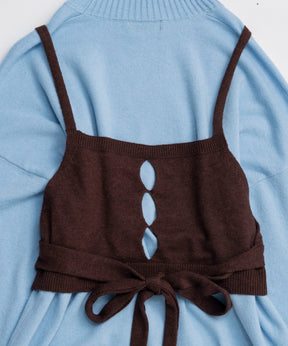 [25周期预订]紧身编织套件毛衣套装