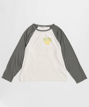 【OPEN YY】I LOVE YY RAGLAN TEE