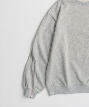 【26AUTUMN PRE-ORDER】Reverse Zipper Sweatshirt