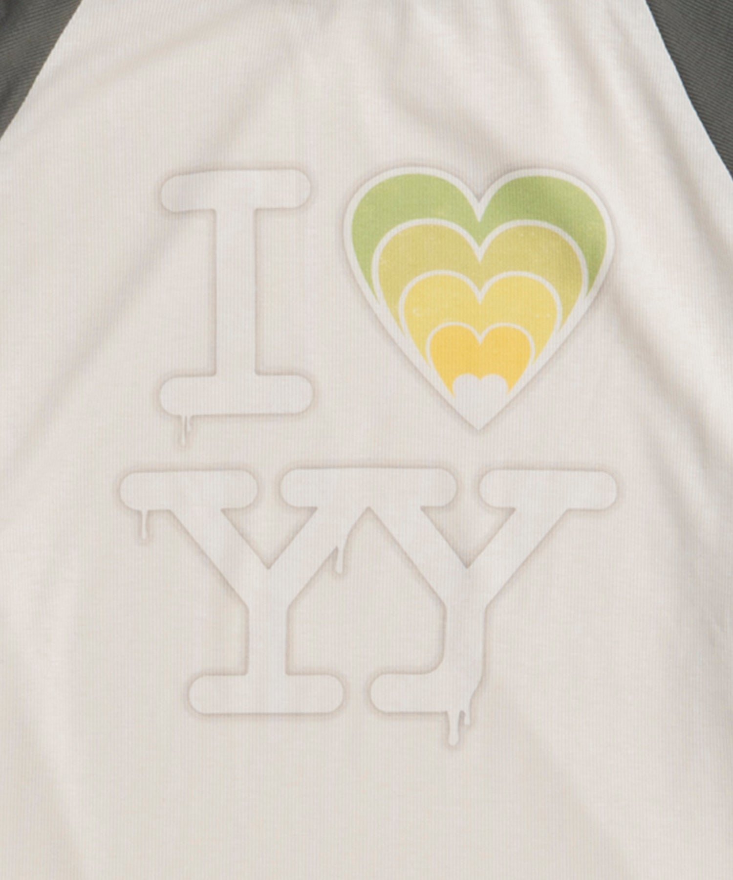 【OPEN YY】I LOVE YY RAGLAN TEE
