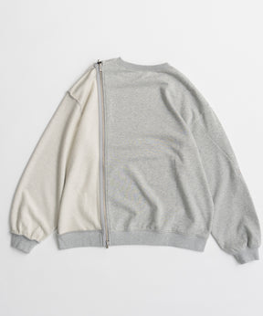 【26AUTUMN PRE-ORDER】Reverse Zipper Sweatshirt