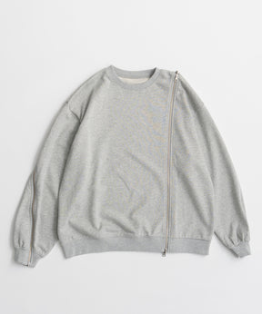 【26AUTUMN PRE-ORDER】Reverse Zipper Sweatshirt