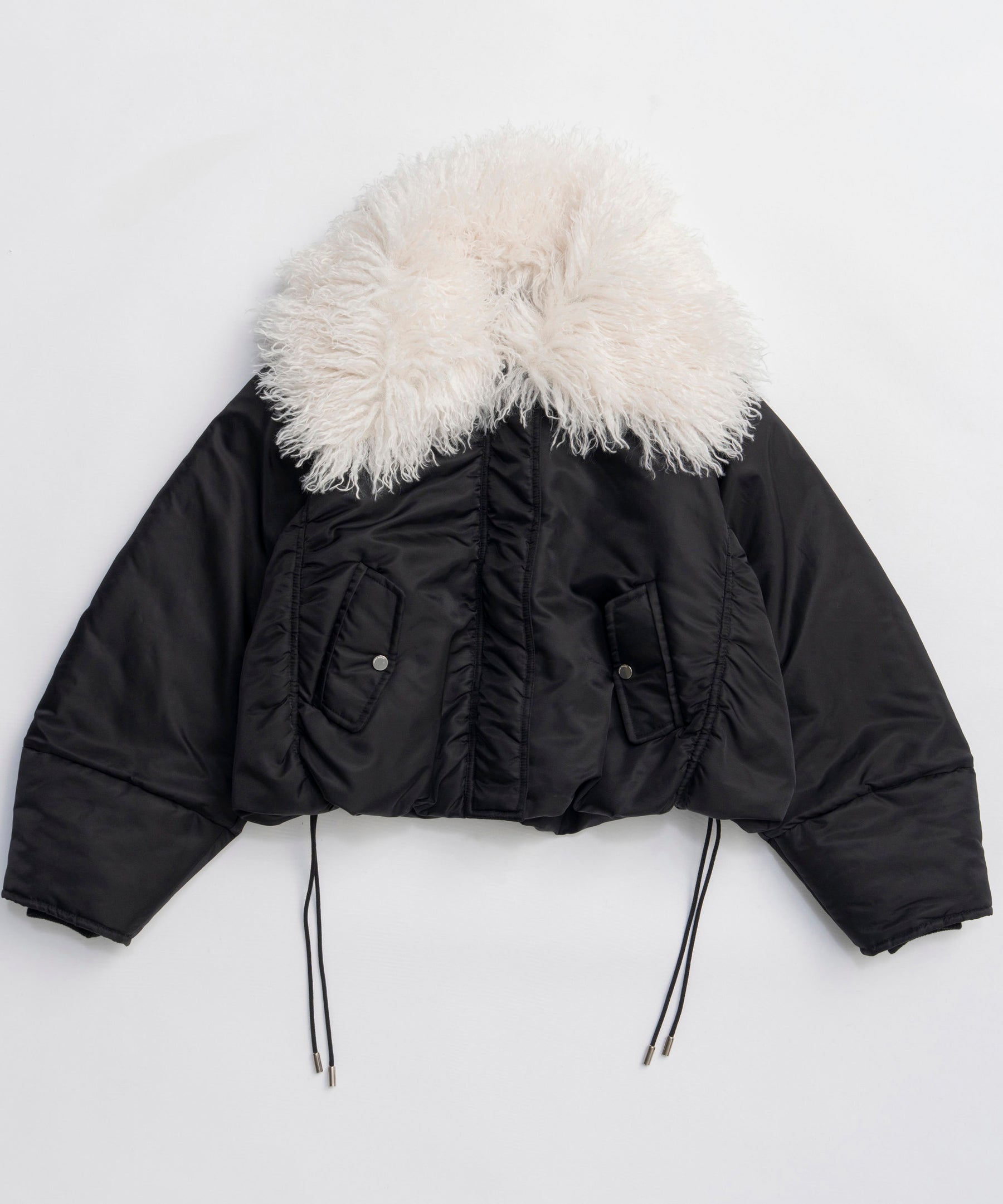 [25WINTER PRE-ORDER] Fur Collar Padded Blouson
