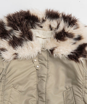 [25WINTER PRE-ORDER] Fur Collar Padded Blouson