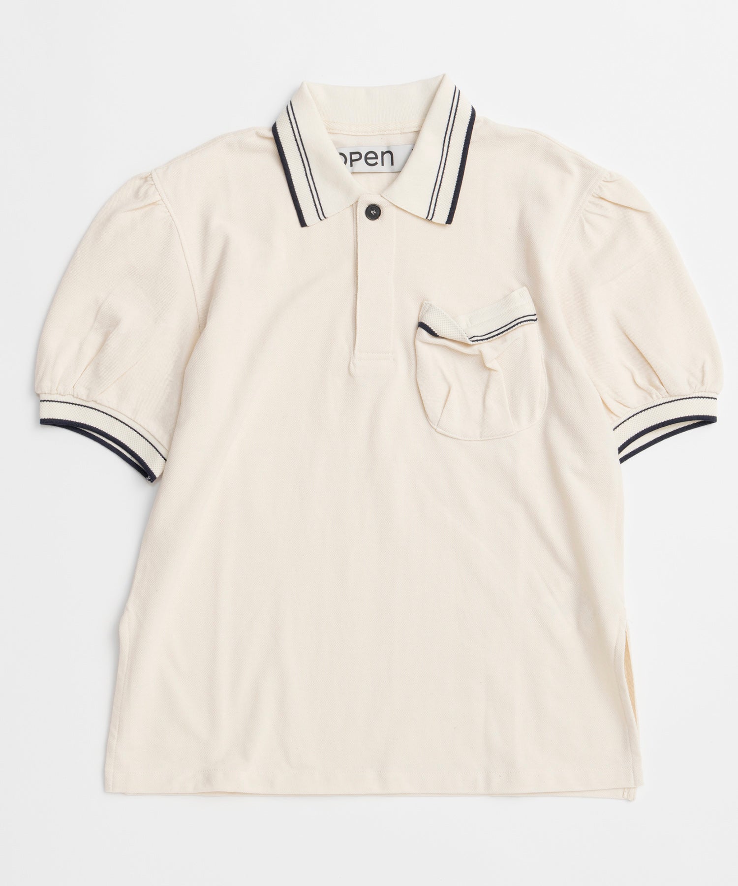 【OPEN YY】PUFFY PIQUÉ POLO