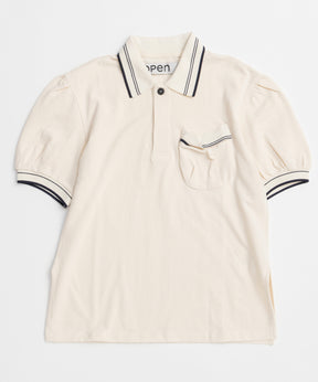 【OPEN YY】PUFFY PIQUÉ POLO