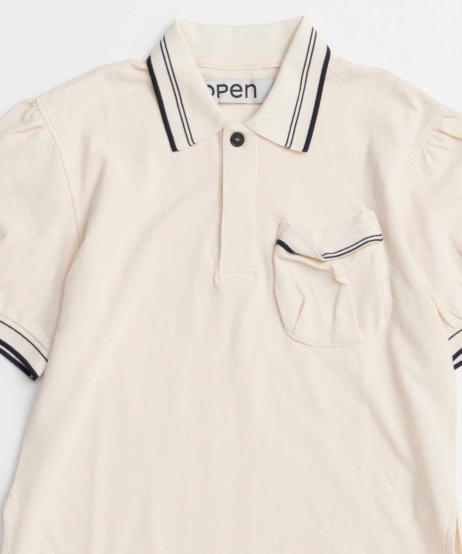 【OPEN YY】PUFFY PIQUÉ POLO