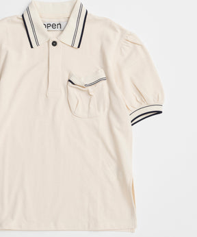 【OPEN YY】PUFFY PIQUÉ POLO